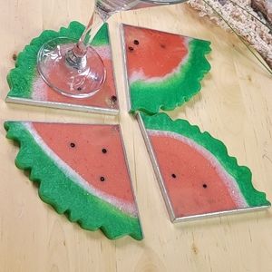 Resin Coaster Set, home Accent